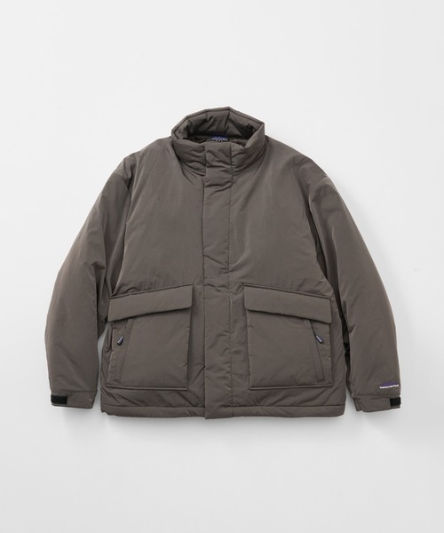 THOUSAND MILE(サウザンドマイル)の「THOUSAND MILE/サウザンドマイル STAND COLLAR PADDED JACKET スタンド カラー パデッド ダブルジップ ジャケット(ダウンジャケット/コート・メンズ・ブラック/チャコール・XS/M/L/XL)」の2枚目の写真
