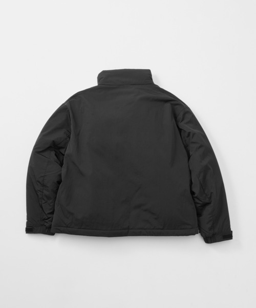 THOUSAND MILE(サウザンドマイル)の「THOUSAND MILE/サウザンドマイル STAND COLLAR PADDED JACKET スタンド カラー パデッド ダブルジップ ジャケット(ダウンジャケット/コート・メンズ・ブラック/チャコール・XS/M/L/XL)」の4枚目の写真