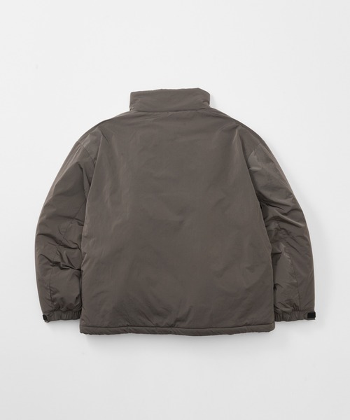 THOUSAND MILE(サウザンドマイル)の「THOUSAND MILE/サウザンドマイル STAND COLLAR PADDED JACKET スタンド カラー パデッド ダブルジップ ジャケット(ダウンジャケット/コート・メンズ・ブラック/チャコール・XS/M/L/XL)」の12枚目の写真