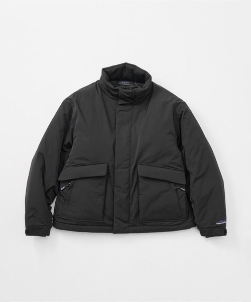 THOUSAND MILE(サウザンドマイル)の「THOUSAND MILE/サウザンドマイル STAND COLLAR PADDED JACKET スタンド カラー パデッド ダブルジップ ジャケット(ダウンジャケット/コート・メンズ・ブラック/チャコール・XS/M/L/XL)」の3枚目の写真