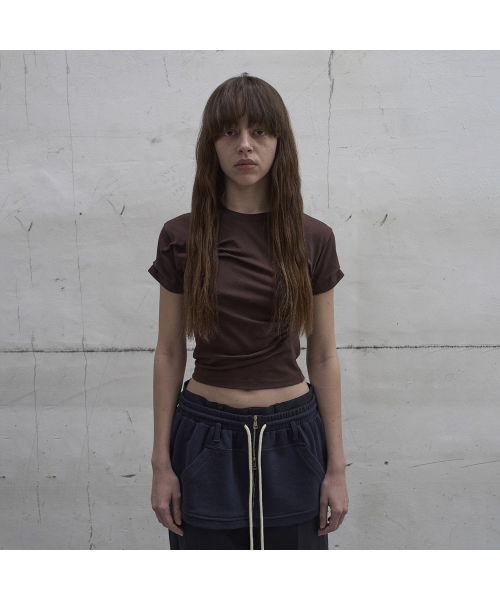 LCDC TM(エルシーディーシーティーエム)の「LAYERED ZIP-UP SKIRT (NAVY)(スカート・レディース・ネイビー・SMALL/MEDIUM)」の5枚目の写真