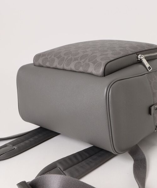 COACH（コーチ）の「ウェイド バックパック・シグネチャー キャンバス（バックパック/リュック・メンズ・グレー系その他・ONE）」の3枚目の写真