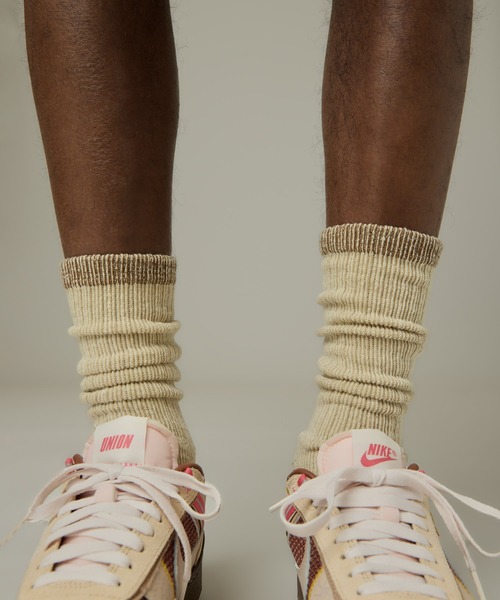 ROTOTO（ロトト）の「UNION x ROTOTO Framework Socks（ソックス/靴下・メンズ・ブラウン系/ブルー系・MEDIUM/LARGE/X-LARGE）」の14枚目の写真