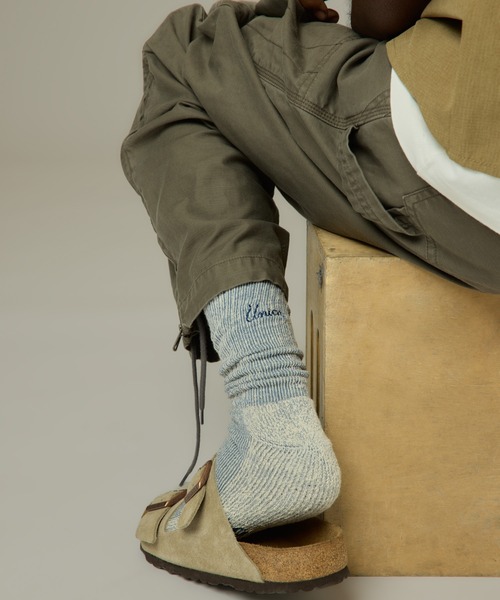 ROTOTO（ロトト）の「UNION x ROTOTO Framework Socks（ソックス/靴下・メンズ・ブラウン系/ブルー系・MEDIUM/LARGE/X-LARGE）」の19枚目の写真