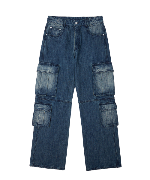 DECET（デケト）の「Multi Pocket Jeans DCPT058BlueA（デニムパンツ・レディース・その他・26/28/30/32/34）」の14枚目の写真