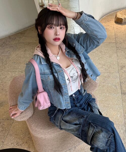 DECET（デケト）の「Multi Pocket Jeans DCPT058BlueA（デニムパンツ・レディース・その他・26/28/30/32/34）」の6枚目の写真