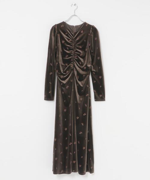 ベロアシャーリングドレス（ワンピース）｜KBF（ケイビーエフ）の