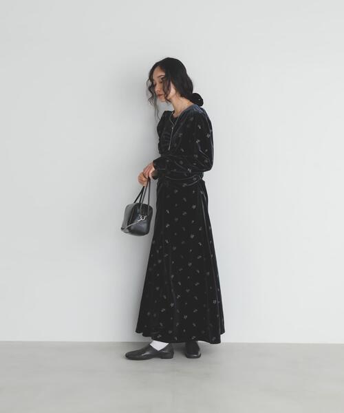 KBF（ケイビーエフ）の「ベロアシャーリングドレス（ワンピース・レディース・ブラウン/ブラック/グレー系その他・36/38）」の16枚目の写真