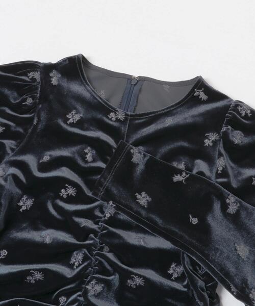 KBF（ケイビーエフ）の「ベロアシャーリングドレス（ワンピース・レディース・ブラウン/ブラック/グレー系その他・36/38）」の12枚目の写真