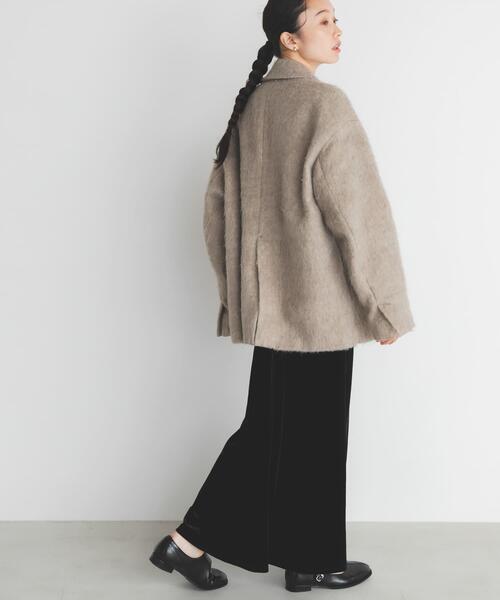 KBF（ケイビーエフ）の「ベロアシャーリングドレス（ワンピース・レディース・ブラウン/ブラック/グレー系その他・36/38）」の8枚目の写真