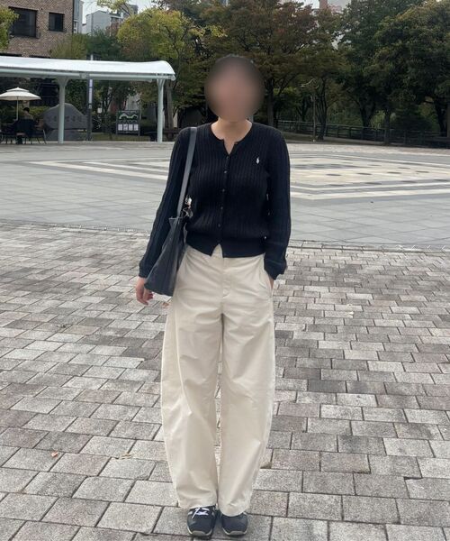 MUCENT（ムセント）の「[ポーチプレゼント] クレセントレザーショルダーバッグ 男女共用（ショルダーバッグ・レディース・ブラック・FREE）」の16枚目の写真
