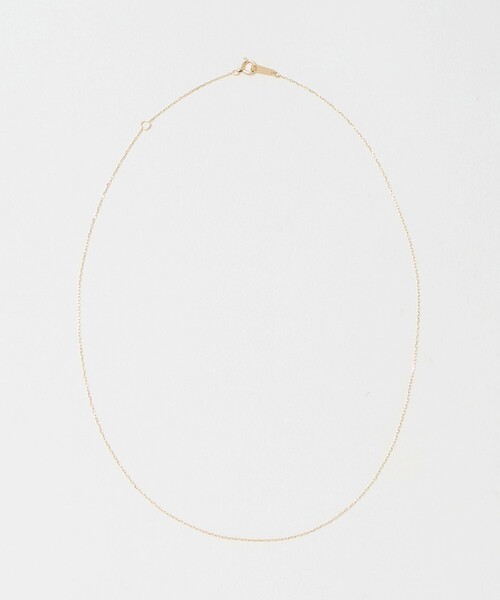BEAUTY&YOUTH UNITED ARROWS（ビューティーアンドユースユナイテッドアローズ）の「K10 スリム ネックレス（ネックレス・レディース・ゴールド・FREE）」の3枚目の写真