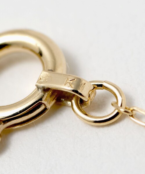 BEAUTY&YOUTH UNITED ARROWS（ビューティーアンドユースユナイテッドアローズ）の「K10 スリム ネックレス（ネックレス・レディース・ゴールド・FREE）」の7枚目の写真