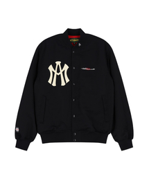 AFTERMATH | ATM LOGO VARSITY JACKET (BLACK)(その他アウター)