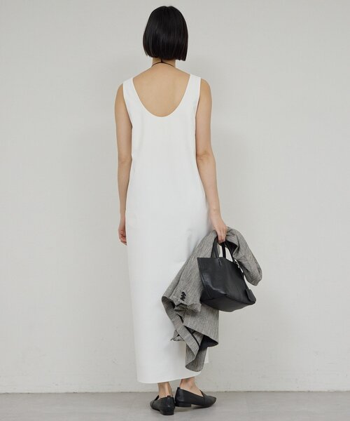 GALLARDAGALANTE(ガリャルダガランテ)の「【前後2way】ストレッチ2WAYワンピース(ワンピース・レディース・ブラック/ホワイト・FREE)」の5枚目の写真