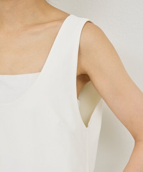 GALLARDAGALANTE(ガリャルダガランテ)の「【前後2way】ストレッチ2WAYワンピース(ワンピース・レディース・ブラック/ホワイト・FREE)」の19枚目の写真