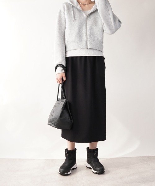 ALETTA(アレッタ)の「防水 あったか ウインター レインブーツ(ブーツ・レディース・ブラック/グレー・S/M/L/LL)」の12枚目の写真