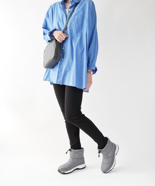ALETTA(アレッタ)の「防水 あったか ウインター レインブーツ(ブーツ・レディース・ブラック/グレー・S/M/L/LL)」の10枚目の写真