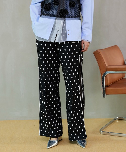 PRE-ORDER】Jacquard Jersey Pants/ジャガードジャージパンツ（その他
