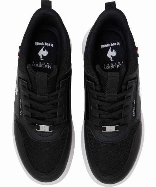 le coq sportif(ルコックスポルティフ)の「ルコックスポルティフ/LCS マルヌ さっと履けるシューズ /消臭/軽量 LU6SSN05LZ(スニーカー・レディース・ブルー系/ブラック×シルバー/ホワイト×シルバー・23.0cm/23.5cm/24.0cm/24.5cm/25.0cm/22.5cm)」の12枚目の写真