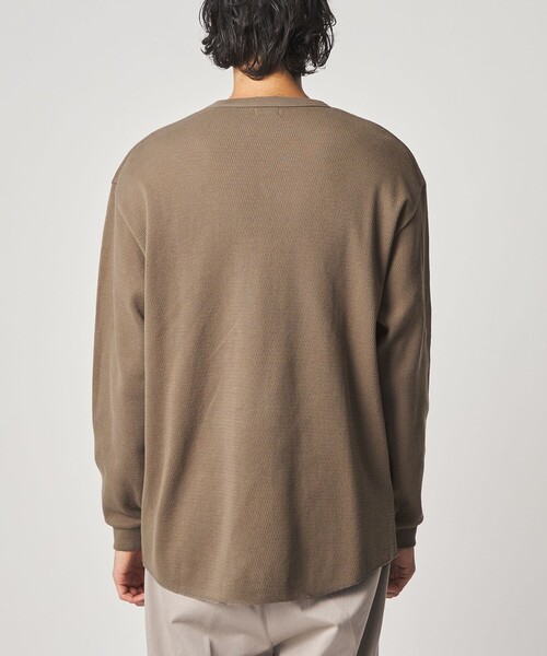 Steven Alan(スティーブンアラン)の「<Steven Alan> ラダー サーマル クルーネック カットソー NARROW(Tシャツ/カットソー・メンズ・オリーブ/ナチュラル・S/M/L/XL)」の20枚目の写真