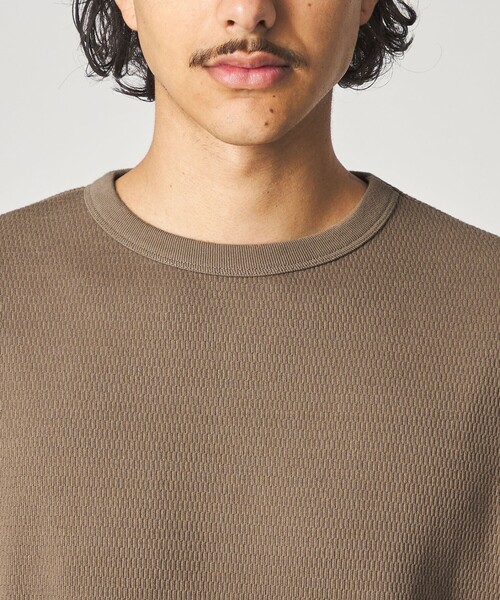 Steven Alan(スティーブンアラン)の「<Steven Alan> ラダー サーマル クルーネック カットソー NARROW(Tシャツ/カットソー・メンズ・オリーブ/ナチュラル・S/M/L/XL)」の21枚目の写真