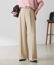 COLLAGE GALLARDAGALANTE | ジャージワイドパンツ/セットアップ可/WEB限定カラー・サイズ展開(スラックス)