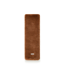 VELSEY（ベルジ）の「Fake fur solid muffler brown（マフラー・メンズ）」