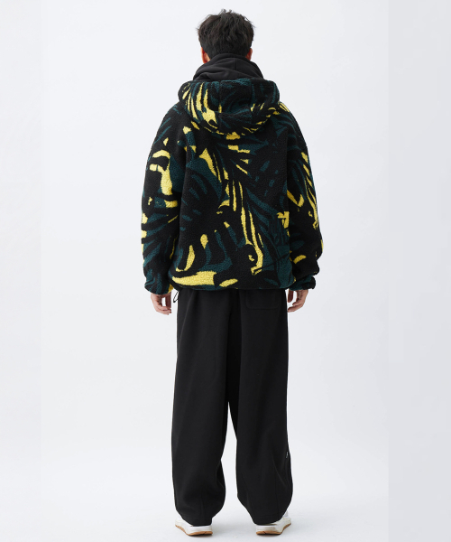 CORALIAN(コラリアン)の「グラフィックフリースフードジャケット(その他アウター・メンズ・その他・S/M/L/2XL/XL/4XL/5XL/6XL/XS/3XL)」の3枚目の写真