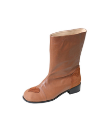 LEVASE（ルバズ）の「e.g) my heart boots-brown 3cm（ブーツ）」