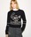 THROW by SLY�i�X���[�o�C�X���C�j�́uTHROW Chaos Fishing Club KNIT TOPS �J�I�X�t�B�b�V���O�N���u �j�b�g�g�b�v�X �H�� �~���i�j�b�g/�Z�[�^�[�j�v�b�u���b�N