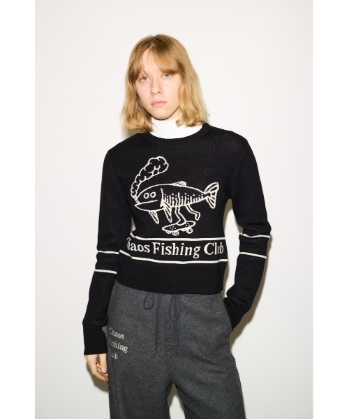 THROW Chaos Fishing Club KNIT TOPS カオスフィッシングクラブ ニット