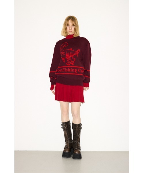 THROW Chaos Fishing Club KNIT TOPS カオスフィッシングクラブ ニット