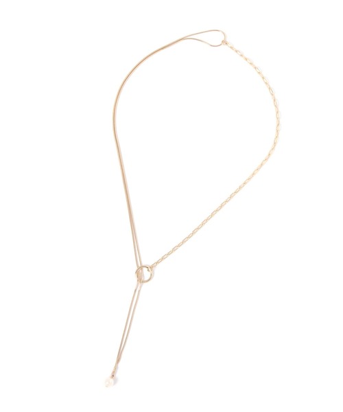 studio CLIP(スタディオクリップ)の「Y字パールネックレス(ネックレス・レディース・その他1/その他2・FREE)」の2枚目の写真