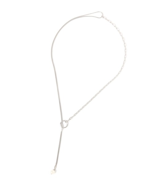 studio CLIP(スタディオクリップ)の「Y字パールネックレス(ネックレス・レディース・その他1/その他2・FREE)」の1枚目の写真