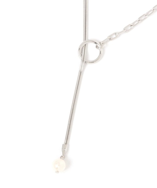 studio CLIP(スタディオクリップ)の「Y字パールネックレス(ネックレス・レディース・その他1/その他2・FREE)」の5枚目の写真