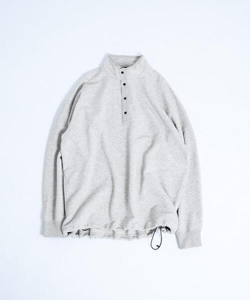 EKAL(エカル)の「『UR TECH』ドライスウェットプルオーバー(スウェット・メンズ・ブラック/グレー・MEDIUM/LARGE)」の1枚目の写真