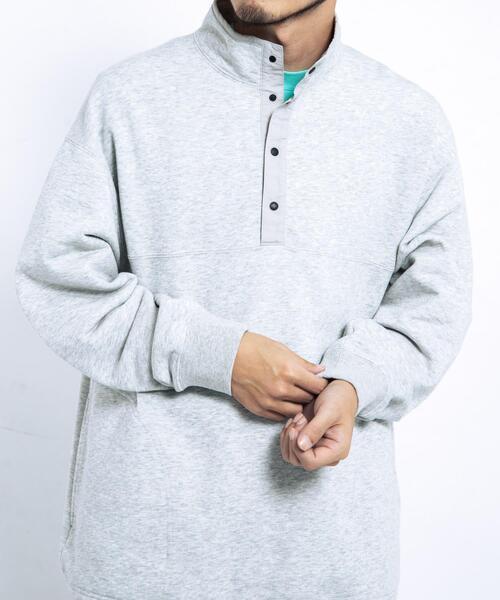 EKAL(エカル)の「『UR TECH』ドライスウェットプルオーバー(スウェット・メンズ・ブラック/グレー・MEDIUM/LARGE)」の4枚目の写真