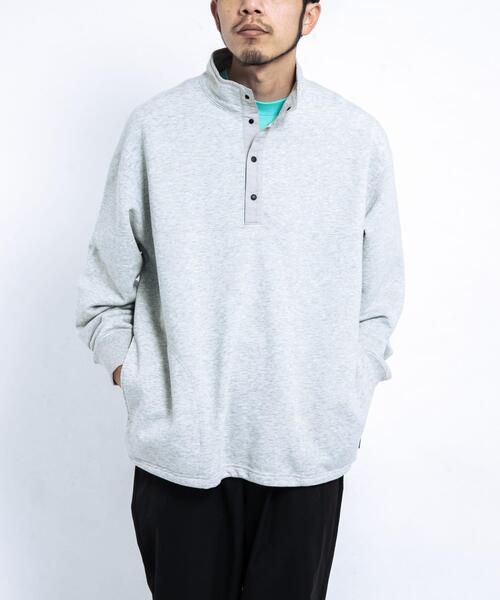 EKAL(エカル)の「『UR TECH』ドライスウェットプルオーバー(スウェット・メンズ・ブラック/グレー・MEDIUM/LARGE)」の5枚目の写真