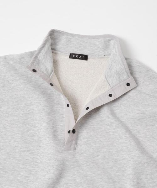 EKAL(エカル)の「『UR TECH』ドライスウェットプルオーバー(スウェット・メンズ・ブラック/グレー・MEDIUM/LARGE)」の15枚目の写真