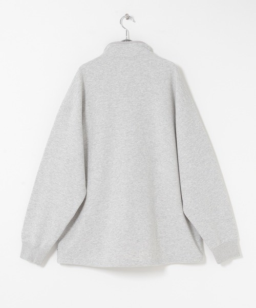 EKAL（エカル）の「ドライスウェットプルオーバー（スウェット・メンズ・ブラック/グレー・MEDIUM/LARGE）」の7枚目の写真