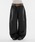 WISH FOR EVER�i�E�B�b�V���t�H�[�G�o�[�j�́u�y 3size �zMAD FAUX LEATHER DRAW CODE WIDE CURVE PANTS�i���̑��p���c�j�v�b�u���b�N