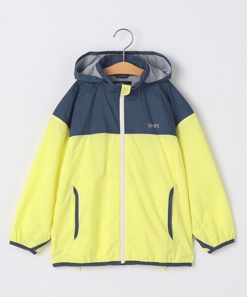 SHIPS（シップス）の「SHIPS KIDS:140～160cm /〈撥水/洗濯機可能〉ジップアップ パーカ（パーカー・キッズ・ブラック/ネイビー・140/150/160）」の2枚目の写真