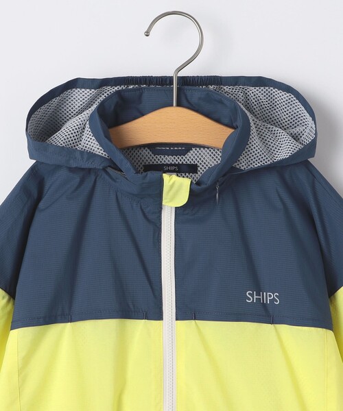 SHIPS(シップス)の「SHIPS KIDS:140~160cm /〈撥水/洗濯機可能〉ジップアップ パーカ(パーカー・キッズ・ブラック/ネイビー・140/150/160)」の3枚目の写真