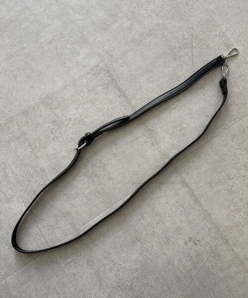 Chez toi（シェトワ）の「合皮タックショルダーBAG（ショルダーバッグ・レディース・ブラウン/ブラック・FREE）」の10枚目の写真