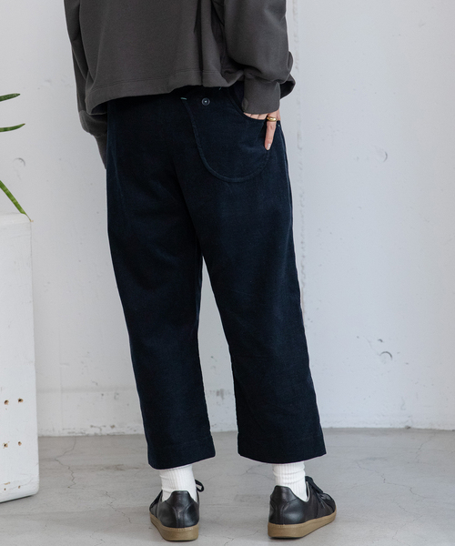 POU DOU DOU(プードゥドゥ)の「normes鳥ポケットペグトップパンツ(その他パンツ・レディース・ライトグレー/ブラウン/ネイビー・M)」の3枚目の写真
