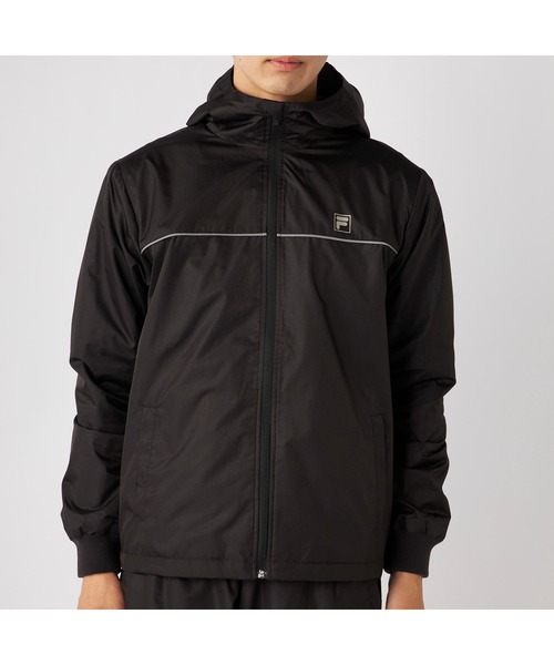FILA(フィラ)の「FILA フィラ スポーツ ライトリップ 裏フリース ハイブリット ジャケット(ブルゾン・メンズ・ブラック/チャコールグレー/ネイビー・M/LL/L)」の19枚目の写真
