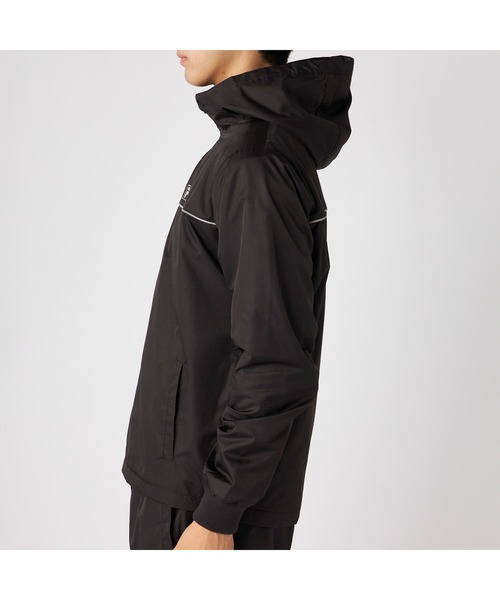 FILA(フィラ)の「FILA フィラ スポーツ ライトリップ 裏フリース ハイブリット ジャケット(ブルゾン・メンズ・ブラック/チャコールグレー/ネイビー・M/LL/L)」の20枚目の写真