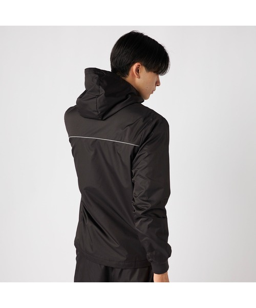 FILA(フィラ)の「FILA フィラ スポーツ ライトリップ 裏フリース ハイブリット ジャケット(ブルゾン・メンズ・ブラック/チャコールグレー/ネイビー・M/LL/L)」の5枚目の写真