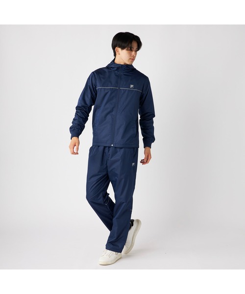 FILA(フィラ)の「FILA フィラ スポーツ ライトリップ 裏フリース ハイブリット ジャケット(ブルゾン・メンズ・ブラック/チャコールグレー/ネイビー・M/LL/L)」の18枚目の写真